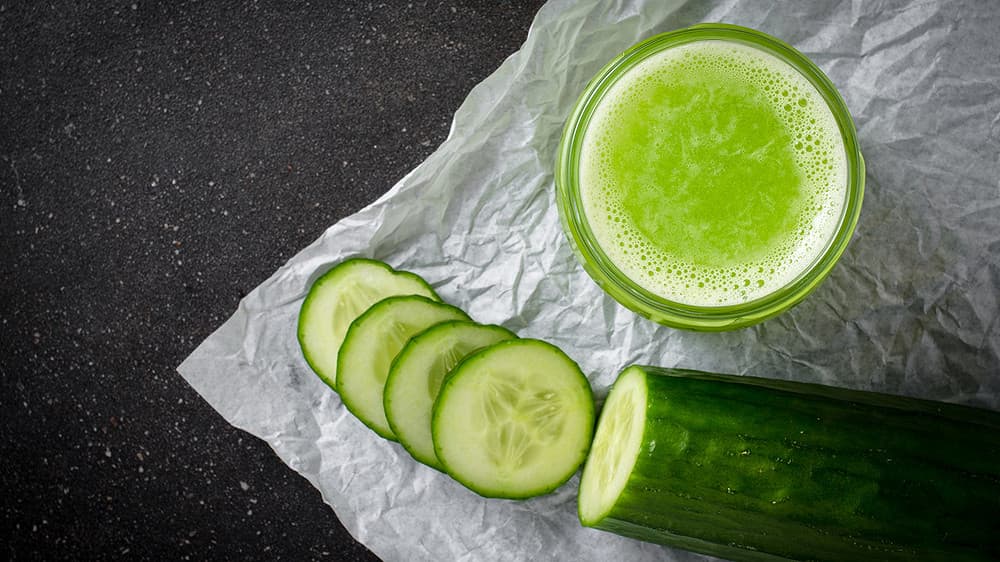 Jus de concombre